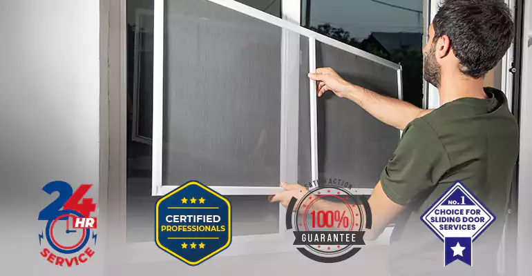 Sliding Screen Door Frame Repair in Hialeah