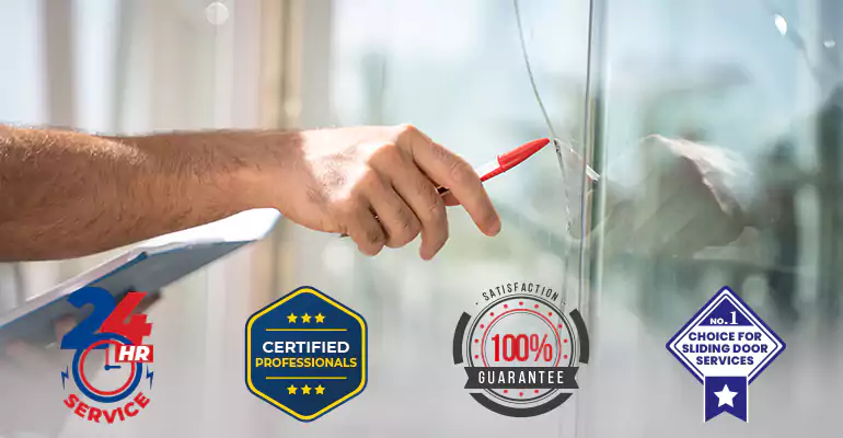 Sliding Glass Door Track Repair in Hialeah